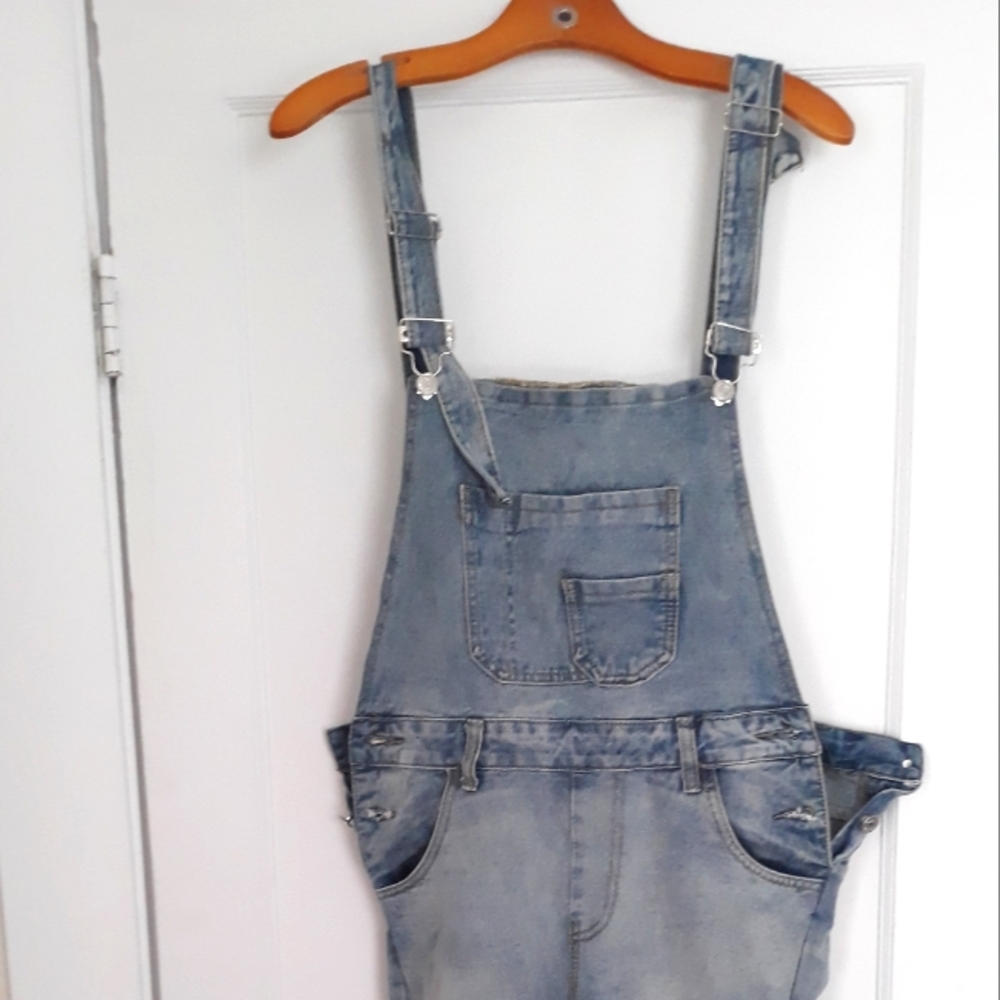 Light overalls, stretch, skinny large